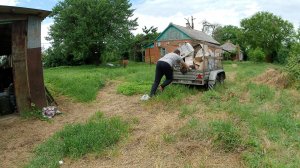 #4/Купили дом в Краснодарском крае/Съездили в Карелию/Вывозим мусор/Косим/Жгем/Убираем