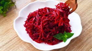 🔥 Лучший рецепт свеклы по-корейски – остро, ярко и очень вкусно! Идеальная закуска на каждый день!