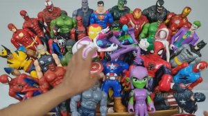 Обзор фигурки супергероев Marvel DC