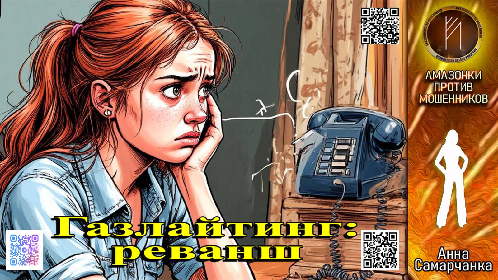 АННА САМАРЧАНКА. Психологическая контратака мошенников. Телефонное мошенничество