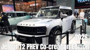 Обзор Chery Jetour T2 PHEV 2026 года — Шанхайский автосалон 2025 года