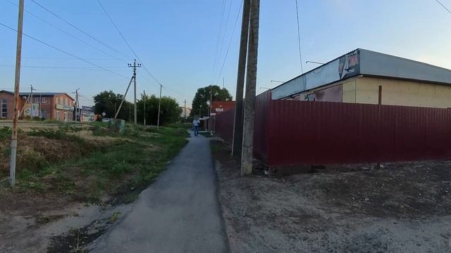 Сальск, Рыбасова балка, переход по улице Суворова