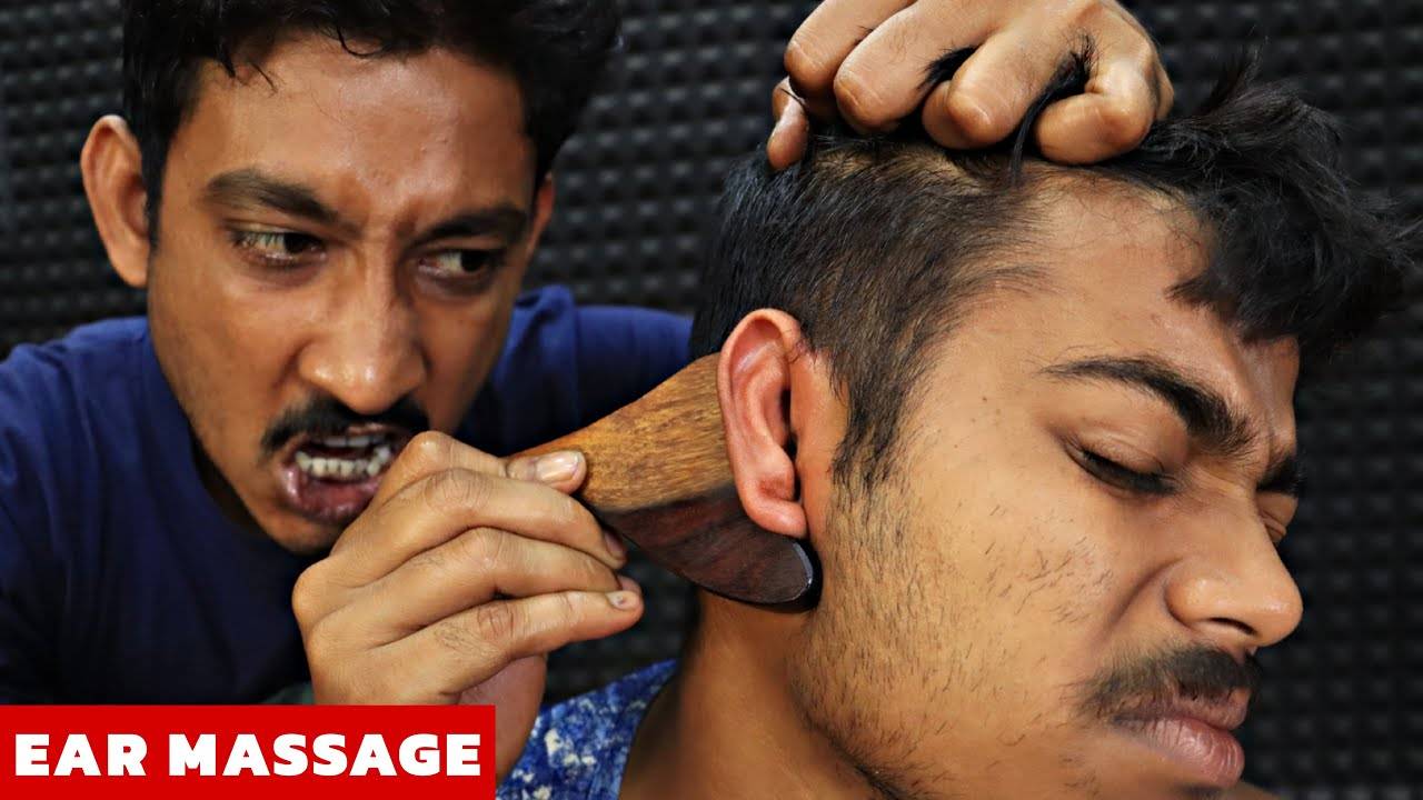 Perfect Ear Massage & Earwax Removal ｜ Head Massage ｜ Neck Cracking ｜ Spine Cracking ｜ ASMR смотреть онлайн