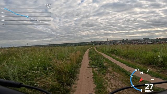 VeloCity - небольшой даунхил, хорошая скорость, отличные виды