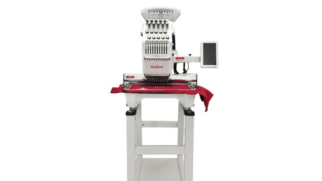 1.Вышивальная машина SunSure -SS_1001-MINI смотреть онлайн