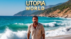 Пляж отеля Utopia World, который шокирует. Аланья, Турция. Узучаем территорию отеля.