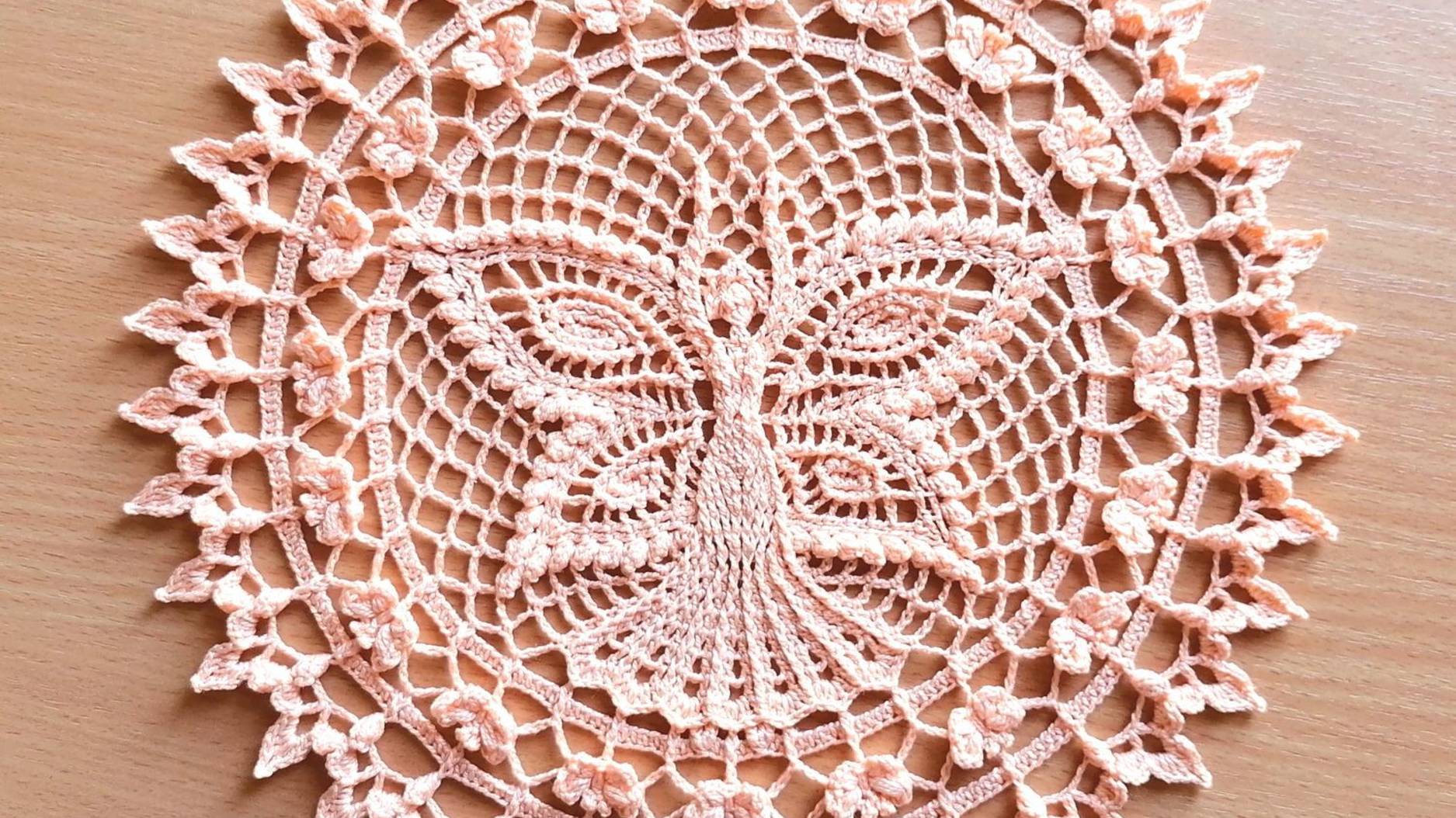 Салфетка Фея бабочек 1-2 ряды. Субтитры.