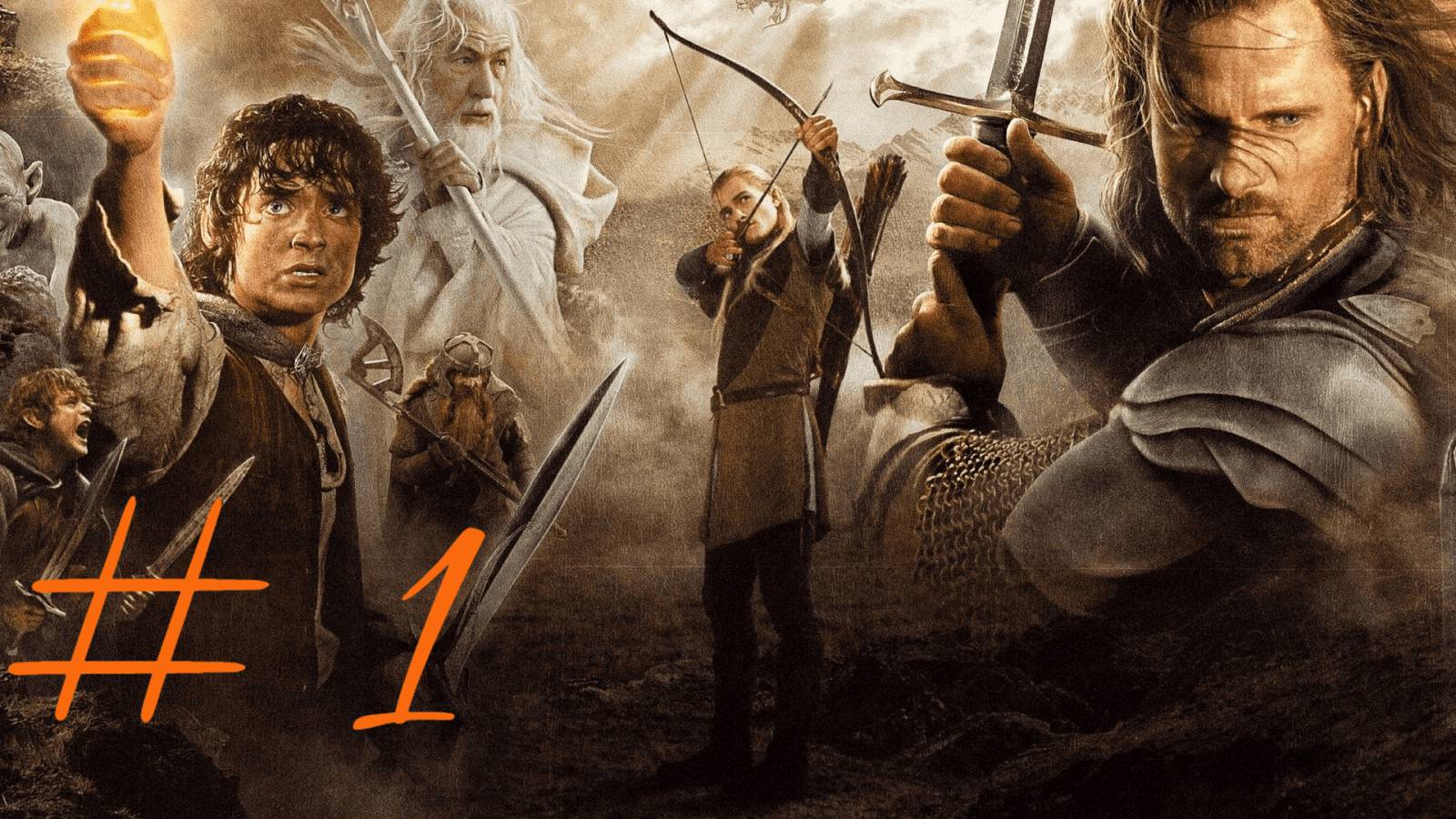 The Lord of the Rings - The Return of the King. Прохождение. Часть 1