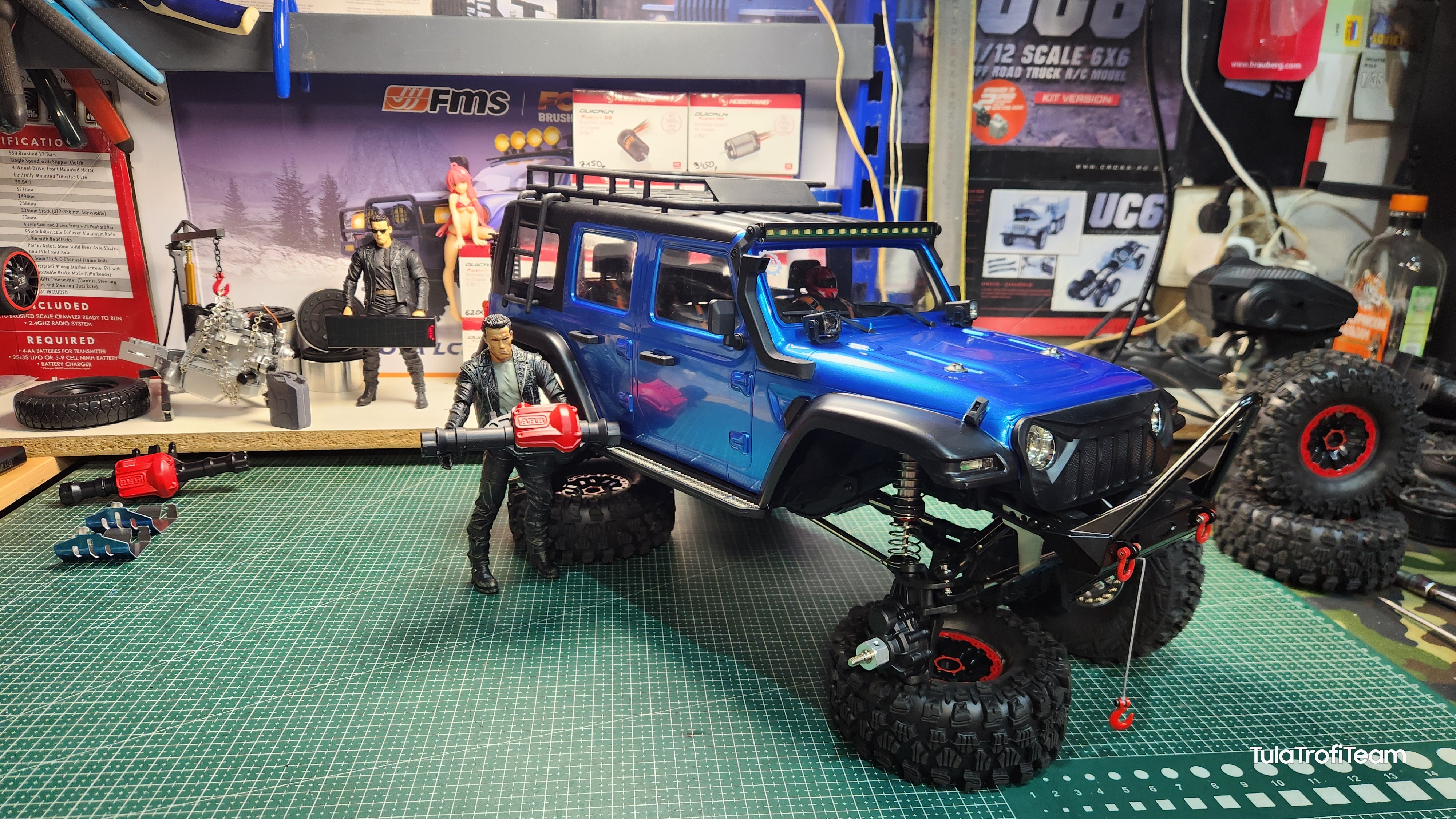 Upgrade DF-4S Wltoys Jeep Rubicon 104010 смотреть онлайн