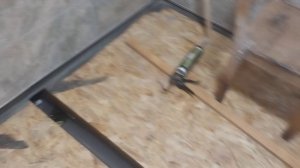 Проливной пол в каркасной бане Часть 2