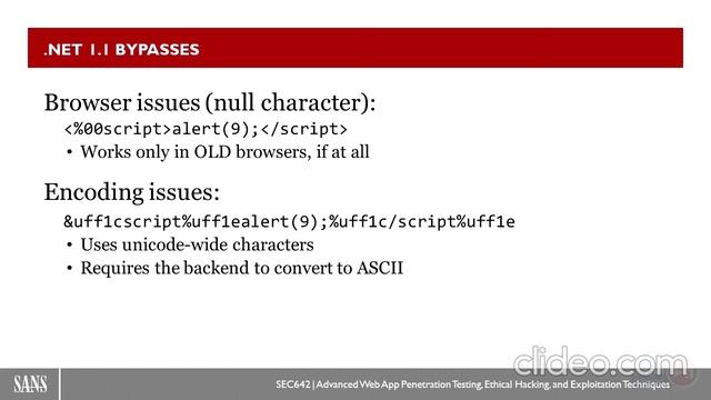 5.3 - Web Framework Defenses смотреть онлайн