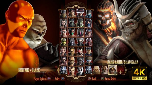 Игра за Blaze & Kintaro в Mortal Kombat Komplete Edition на PC Expert в 4K