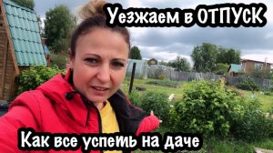 ПРИВЕСТИ В ПОРЯДОК МОЮ ЗАПУЩЕННУЮ ДАЧУ ЗА ОДИН ДЕНЬ/СОБИРАЕМСЯ УЕЗЖАТЬ В ОТПУСК/МНОГО РАБОТЫ