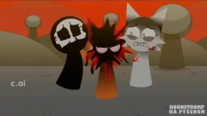 Моя версия этой встречи.Incredibox Sprunki