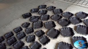 Тротуарная плитка своими руками часть - 1