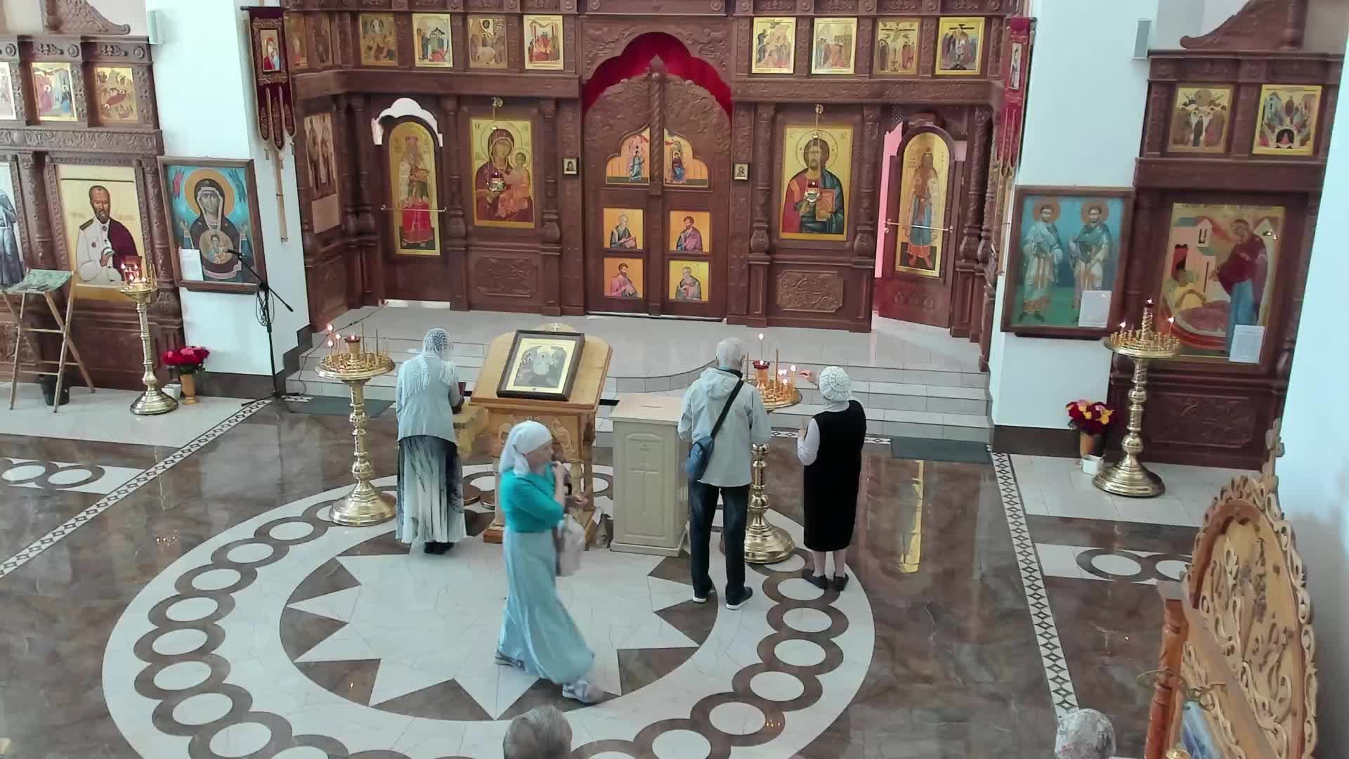 Богослужение в храме Космы и Дамиана 29.06.2025г. смотреть онлайн