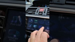 subaru levorg 2014, магнитола panasonic CN-LR700D как подключить CD карту