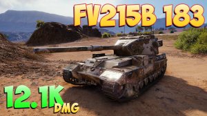 FV215b 183 • Личный рекорд! - 5 Фрагов 12.1K Урона • Мир Танков