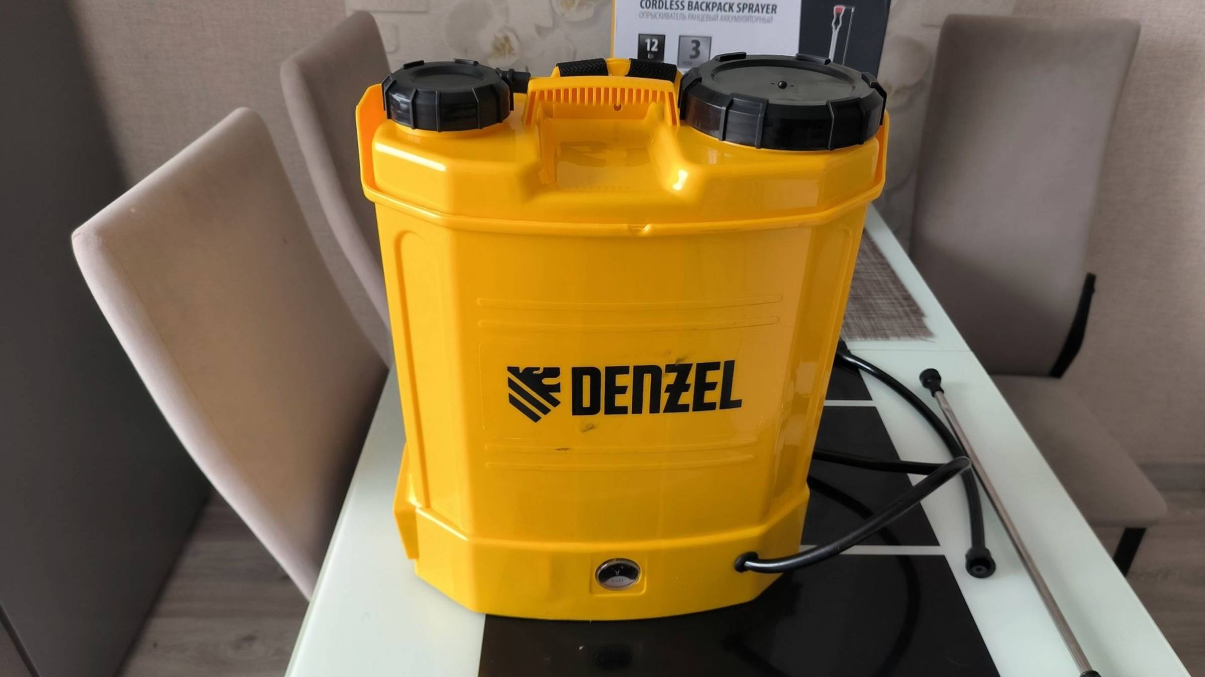 DENZEL D-12LA(64788) ОПРЫСКИВАТЕЛЬ РАНЦЕВЫЙ АККУМУЛЯТОРНЫЙ смотреть онлайн