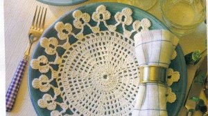 Простая салфетка крючком для начинающих. Как связать салфетку крючком. Crochet napkin  Урок 119