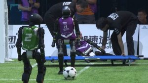 ⚽️ Финал первого в Китае футбольного турнира среди роботов