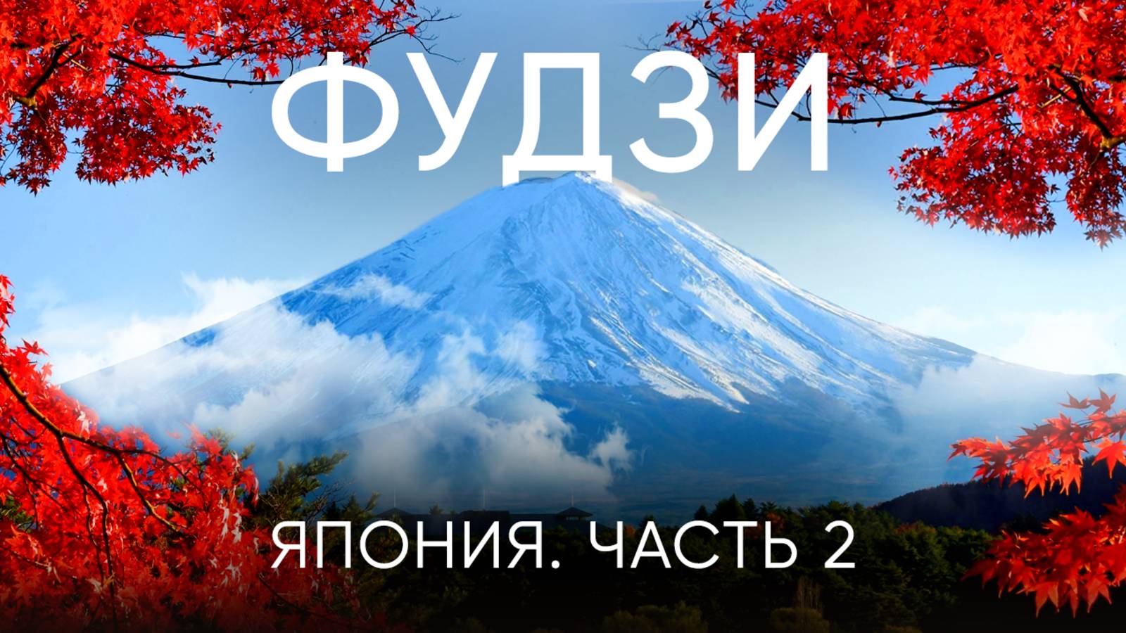 Волшебная Япония. Ночной Токио. Гора Фудзияма