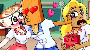 ИСТОРИЯ ЛЮБВИ ТАНГ-ТАНГ САХУРА И БАЛЕРИНЫ КАПУЧЧИНО В ШКОЛЕ💖 | Brainrot Animation