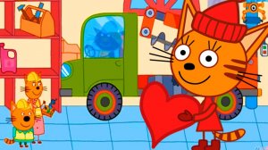ТРИ КОТА - Мультик про машинки для детей