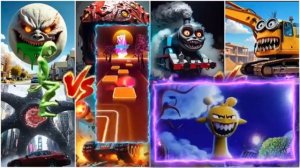 8 Монстров, выполняющих задание - Вращающееся колесо