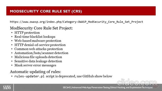 5.4 - Inline Security Defenses смотреть онлайн