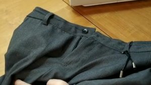 Как поменять молнию в брюках.