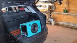 Установка активного сабвуфера в Changan cs 55 plus