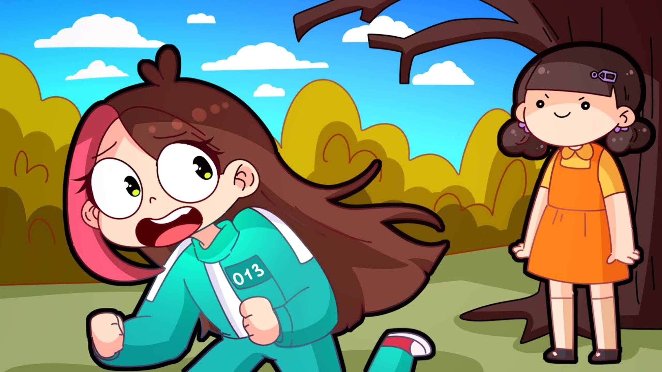 ЕСЛИ БЫ ИГРА В КАЛЬМАРА БЫЛ МУЛЬТИКОМ (Анимация Taedi)