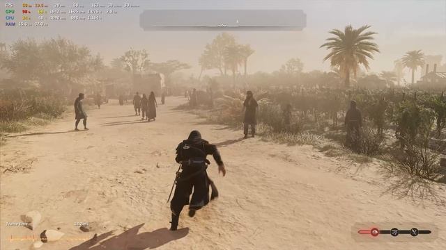 Assassin's Creed Mirage GAME TEST I5-14400F RTX 3050 8GB ULTRA SET DLSS OFF