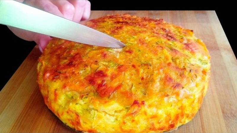 У вас есть 1 цуккини и 3 яйца? Я узнал этот рецепт от своего друга в Италии смотреть онлайн