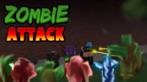 Зомби атака в роблокс: Roblox