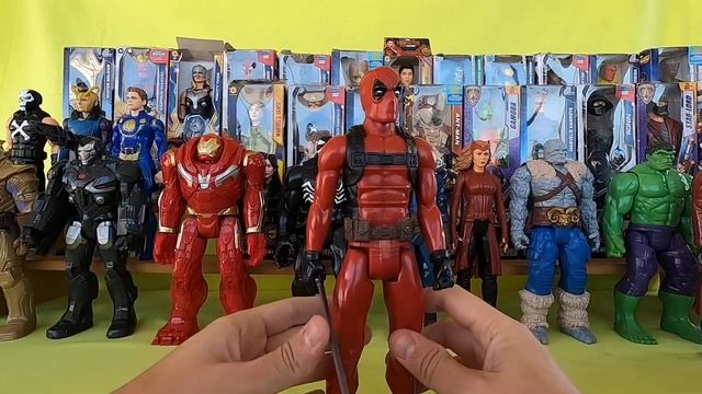 Обзор фигурок супергероев Marvel смотреть онлайн
