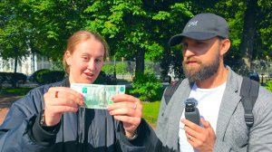 Чудо девушка из Беларуси отвечает на вопросы за бабосы