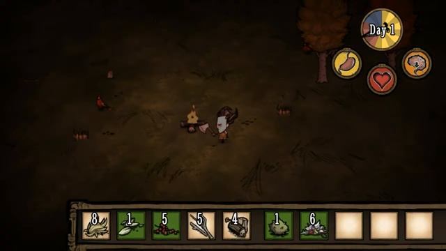 Играем в DON'T STARVE: POCKET EDITION на ANDгROID | СЪЕЛИ КРОЛИКА смотреть онлайн
