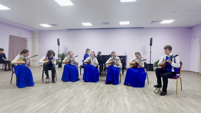 Ансамбль домристов Родничок, ДМШ им. Г. Свиридова.