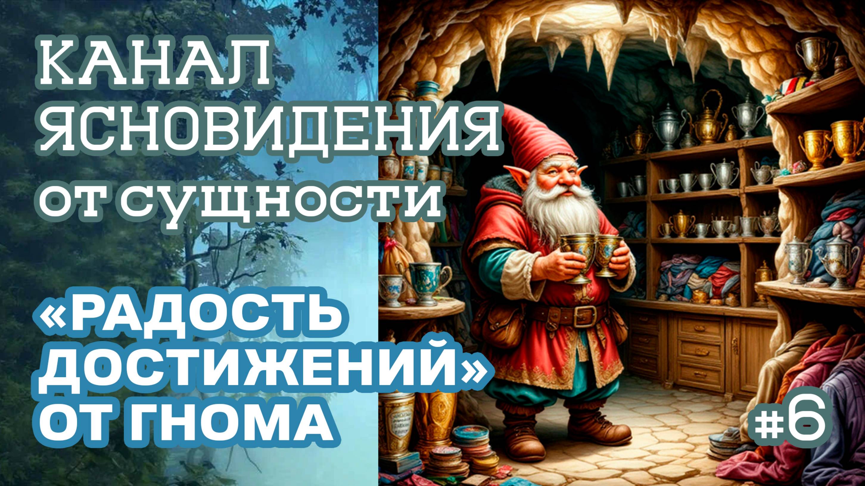 «Радость достижений» от гнома - Выпуск 6 | Канал ясновидения от сущности | Практика прямых порталов