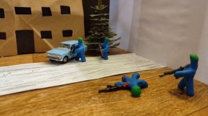война из пластилина. Часть 2