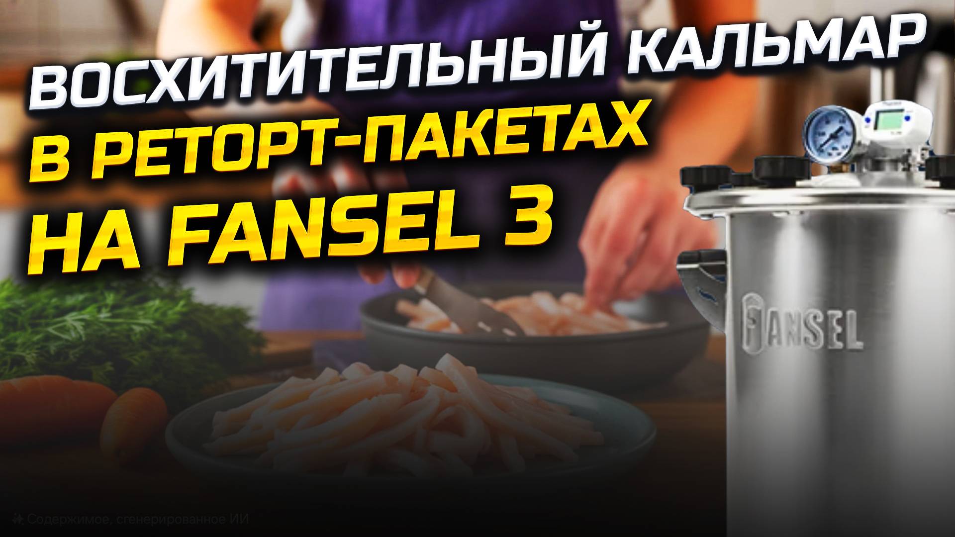 Не ожидали что это пипец как вкусно !! Кальмар в автоклаве в реторт-пакетах. Стоит попробовать 100% смотреть онлайн