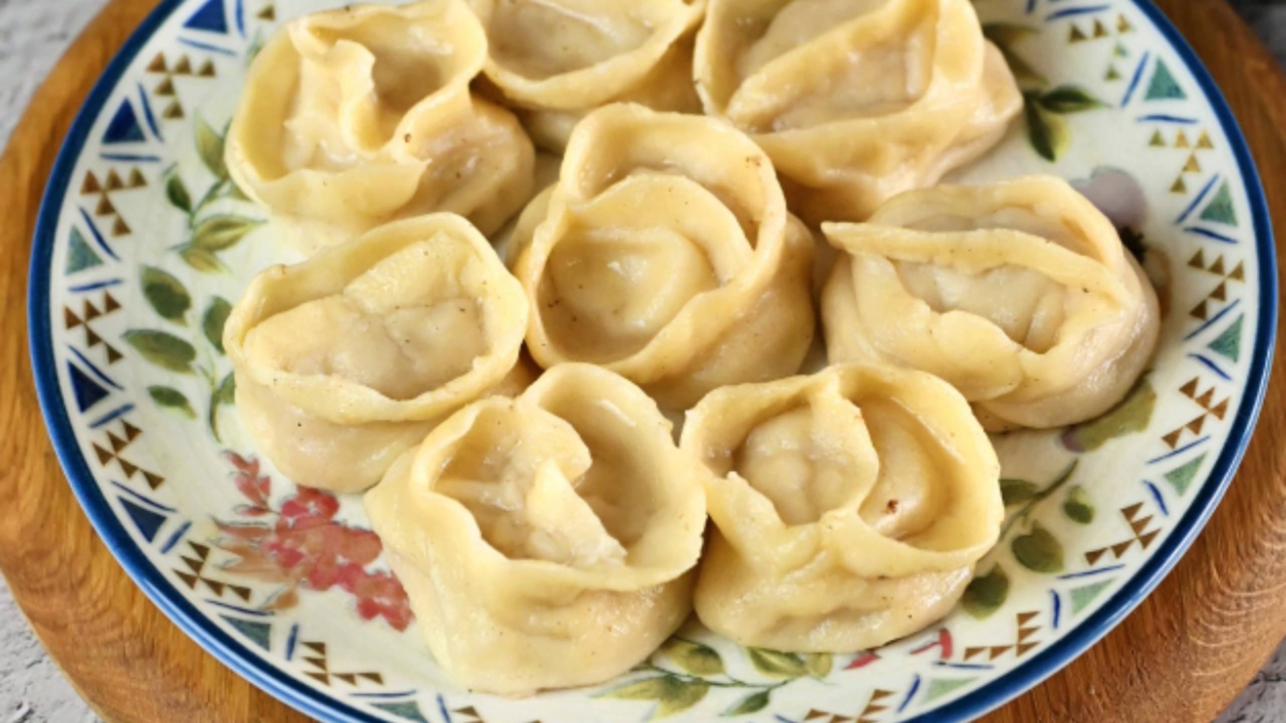 🥟 Манты с красной рыбой - не ела такие нигде! смотреть онлайн