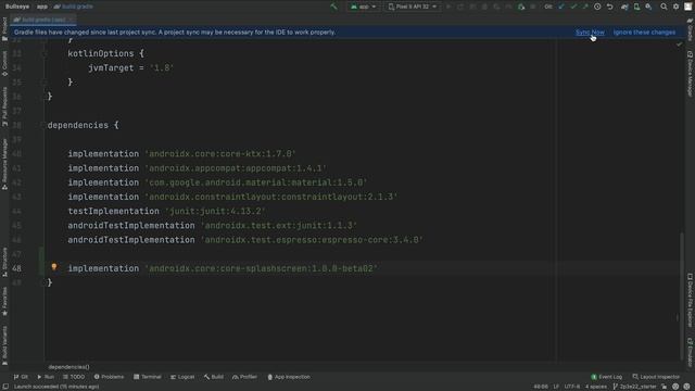 Курс по созданию Android приложения (Eng) 22 Add a Custom Splash Screen смотреть онлайн