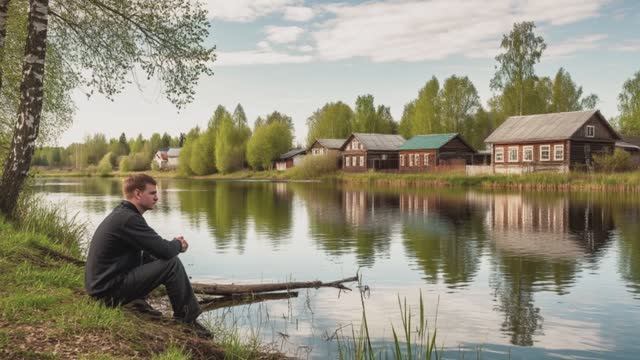 НА ДЕРЕВНЕ ТУМАН  - пронзительная дворовая песня