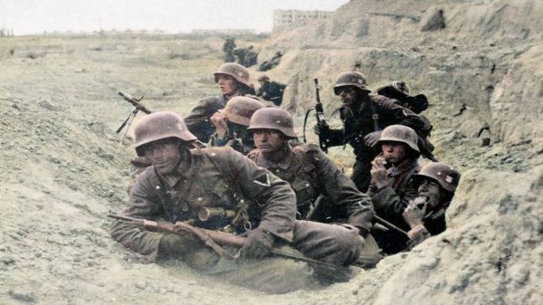 Наступление на Сталинград немецкая плёнка 1942