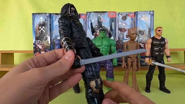 Обзор фигурок супергероев Marvel смотреть онлайн