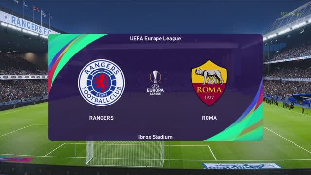 ЛЕ. Рейнджерс - Рома. 3тур. Группа H.
