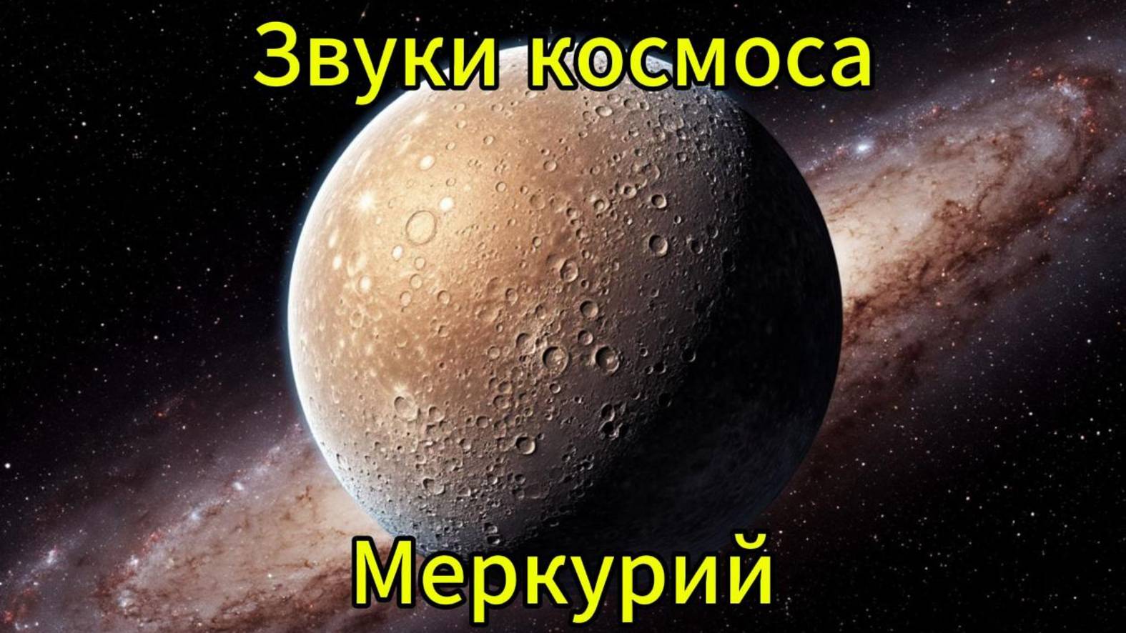 Звуки планет солнечной системы. Звуки космоса Меркурий